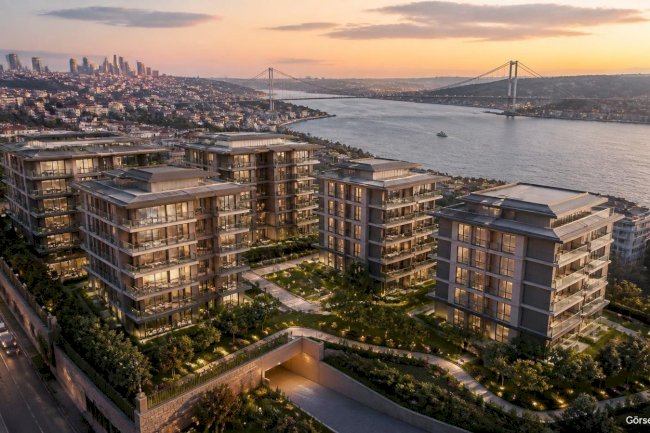 Mista Bosphorus: Beşiktaş Balmumcu’da Boğaz Manzaralı Lüks Konut Yaşamı