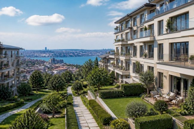 Lotus Evleri: Beşiktaş Ortaköy–Ulus Aksında Geniş ve Nitelikli Konut Yaşamı