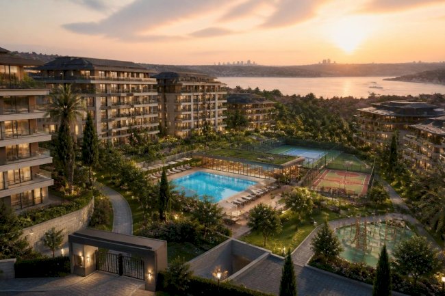 Ulus Palmiye Sitesi: Beşiktaş Ulus’ta Premium ve Lüks Konut Yaşamı