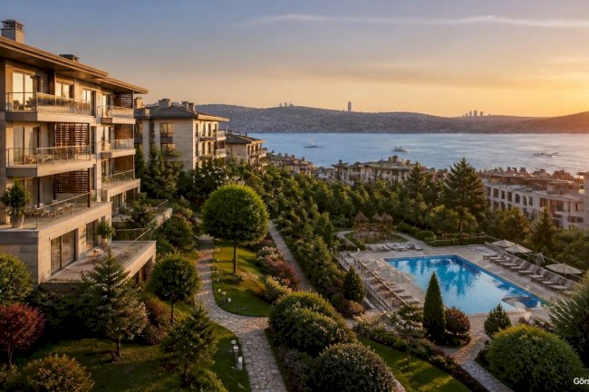 Çamlıtepe Sitesi: Beşiktaş Ulus’ta Boğaz Manzaralı Premium Konut Yaşamı