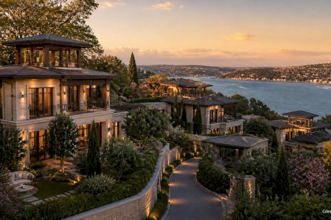 Bebek Eliyeşil Sitesi – Beşiktaş Bebek’te Boğaz Manzaralı Premium Villalar
