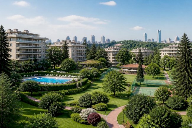 Beşiktaş Etiler Alkent Sitesi – Prestijli ve Yeşil Alanlarıyla Öne Çıkan Konut Yaşamı
