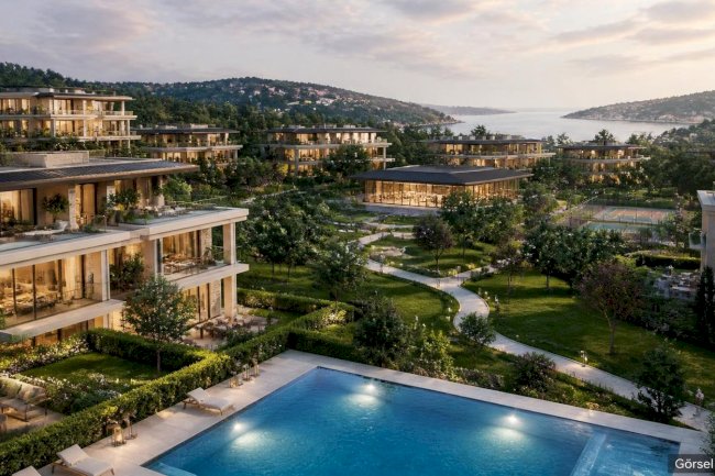 Tarabya Vadi Konakları: Sarıyer Ferahevler’de Yatay Mimari ve Modern Konut Yaşamı