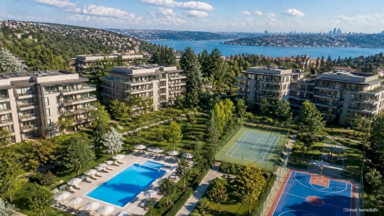 Ulus Palmiye Sitesi: Beşiktaş Ulus’ta Geniş Yeşil Alanlarıyla Nitelikli Konut Yaşamı